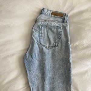 GRLFRND Straight Leg Mom Jeans